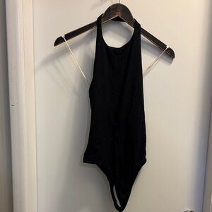 Wilfred Black Halter Bodysuit
